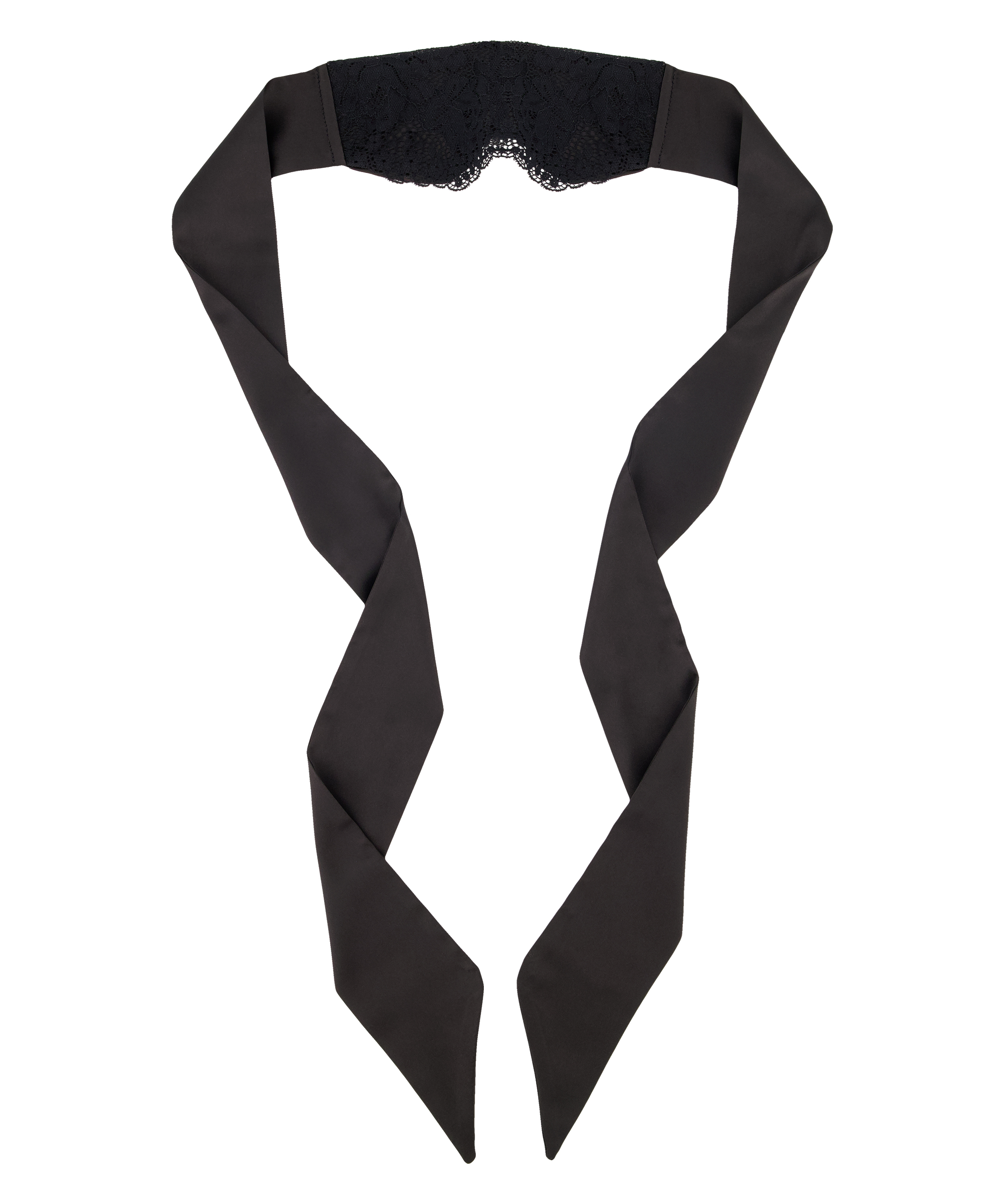 Ögonbindel Private lace, Svart, main