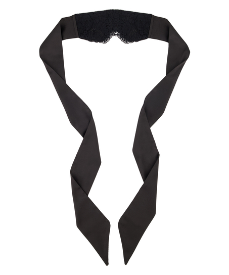 Ögonbindel Private lace, Svart