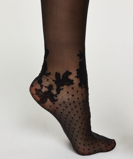 Chase 15 denier stay-ups Rebecca Mir, Röd