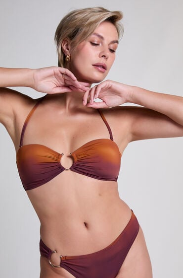 Hunkemöller Janiero bandeau-bikiniöverdel Lila