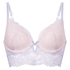 Isadora Formpressad longline-bygel-bh, Lila