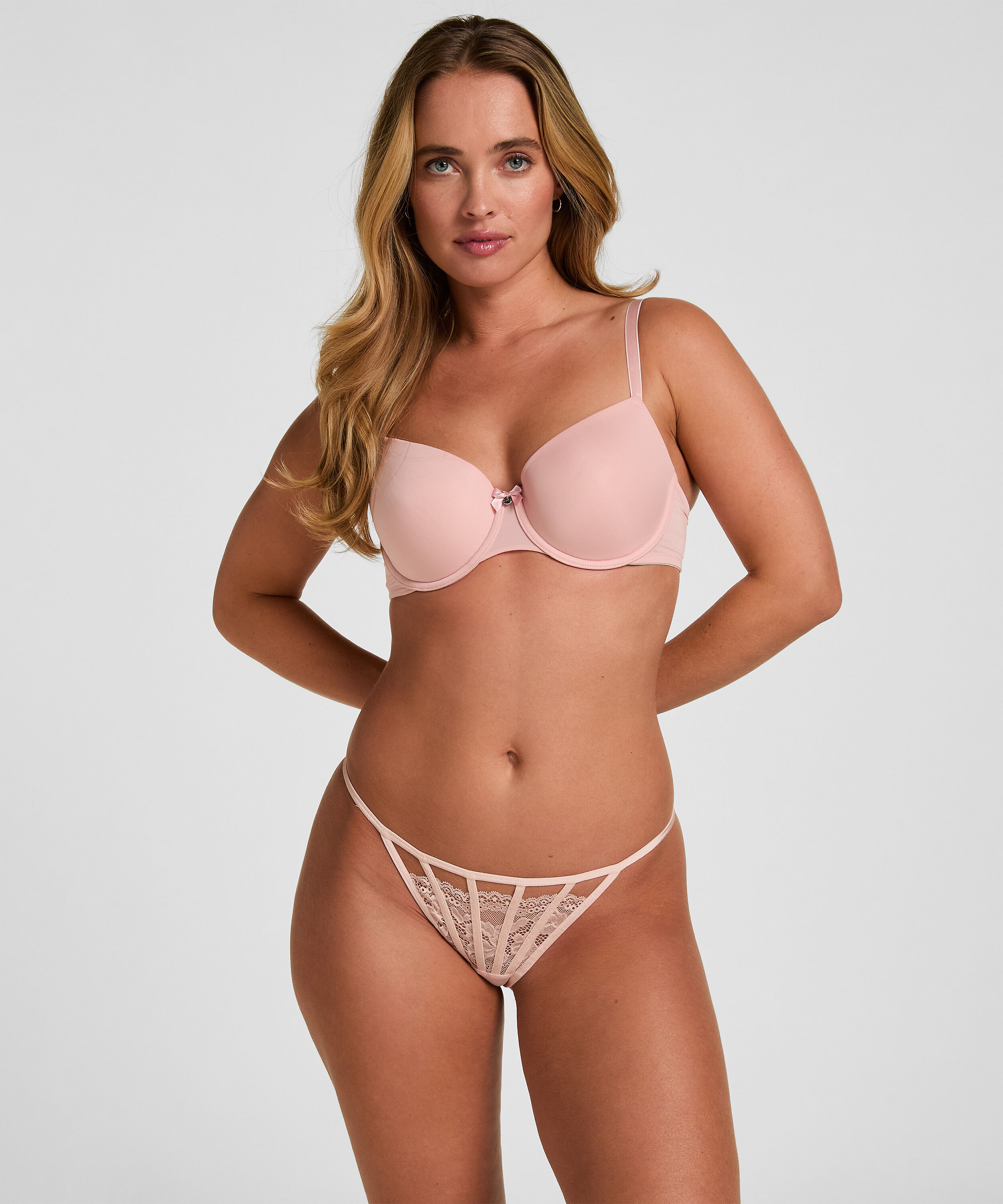 Maxi Tanga Stringtrosa, Rosa