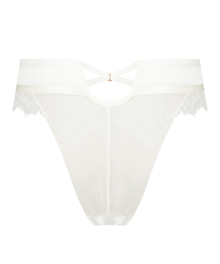 Erika högt skuren brazilian-trosa, Vit