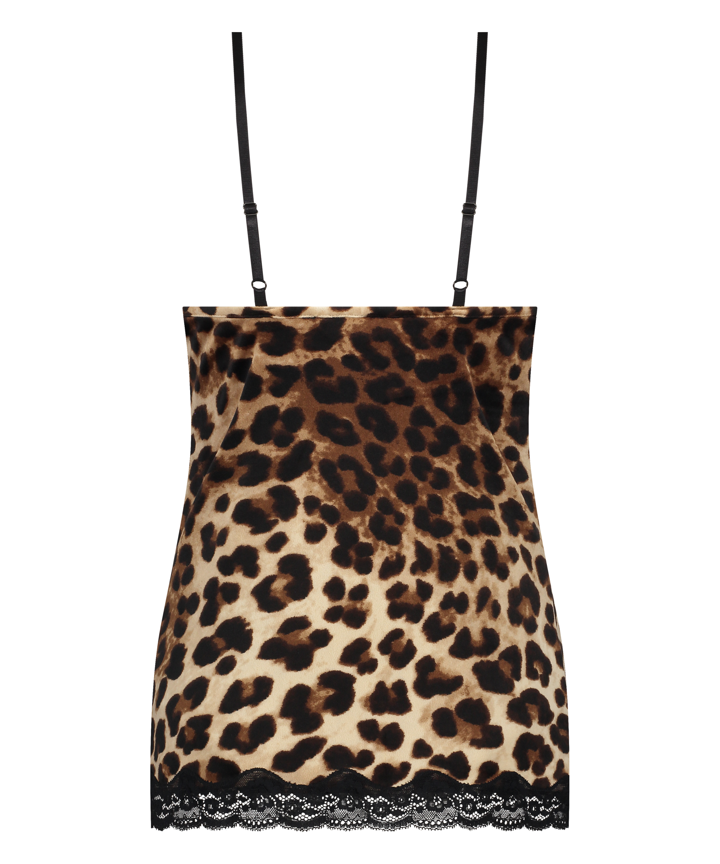 Linne Velour Lace, Svart, main