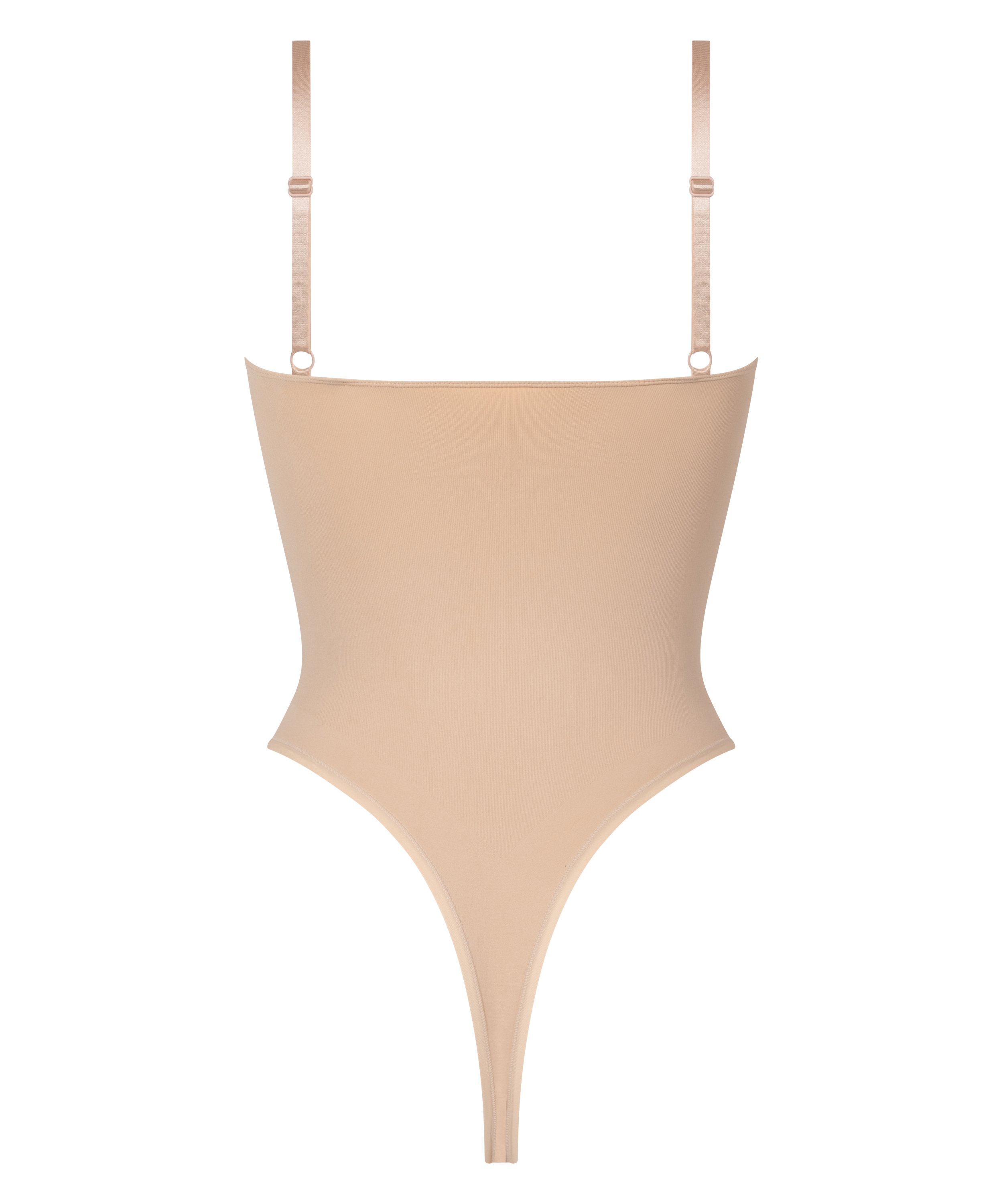 Sömlös förbättrande hög benkropp, Beige, main