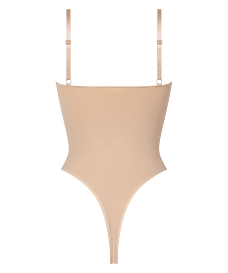 Sömlös förbättrande hög benkropp, Beige