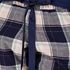 Pyjamasbyxa Check, Blå
