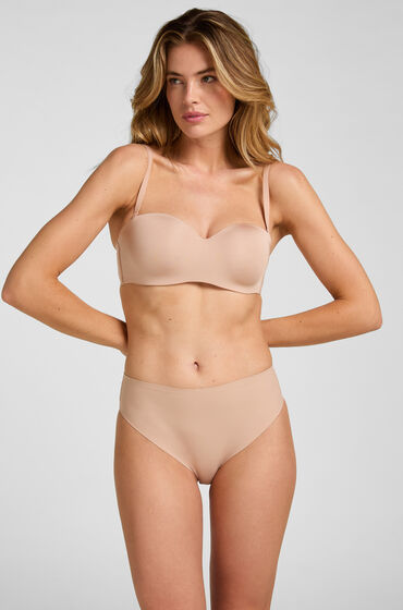 Hunkemöller Brazilian-trosa Smooth Beige — produktbild