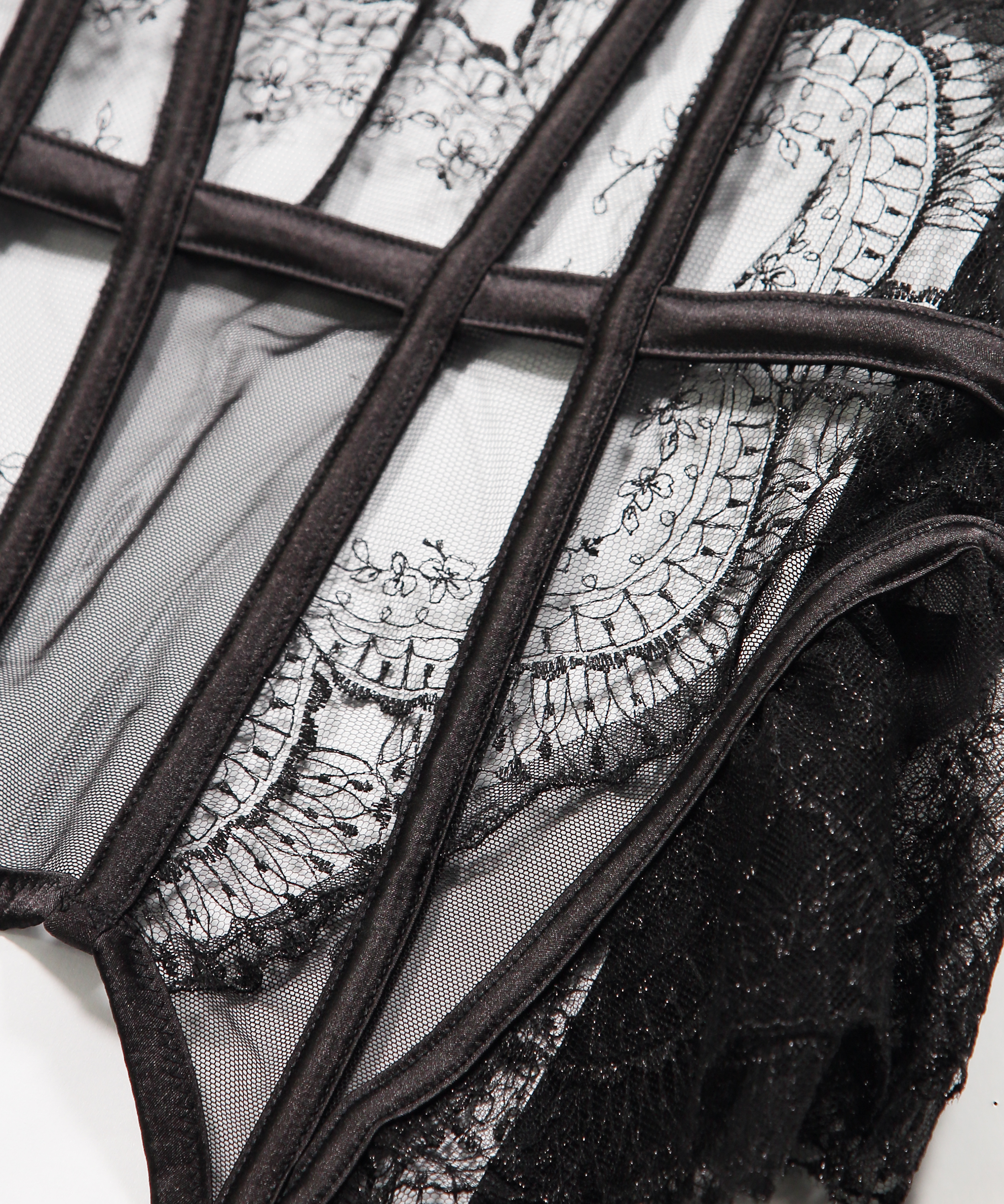 Akira icke-vadderad bygel-bustier, Svart, main