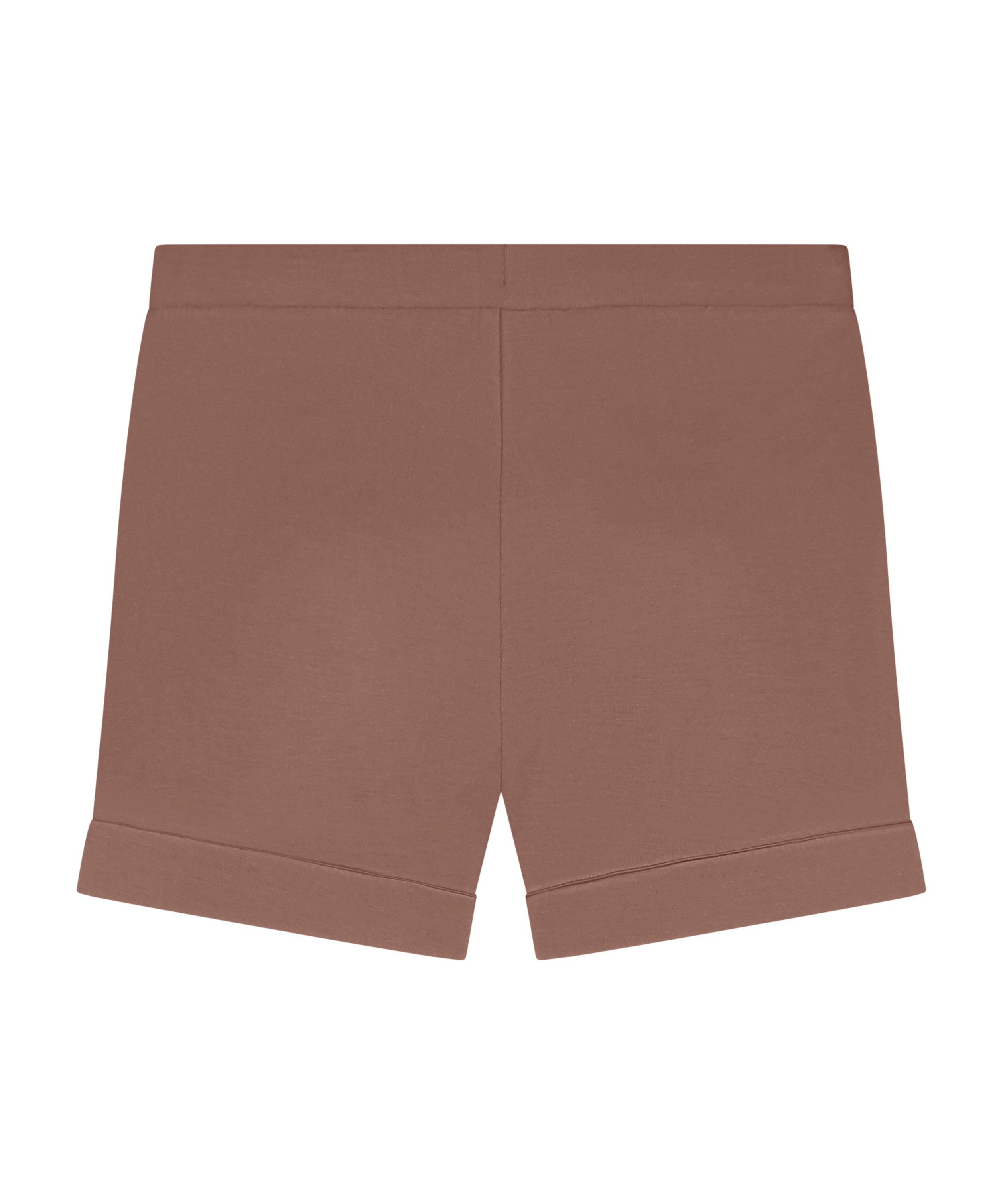 Shorts i jersey Essential, Brun, main