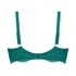 Icke formpressad bygel-bh Daisy, Gr&ouml;n