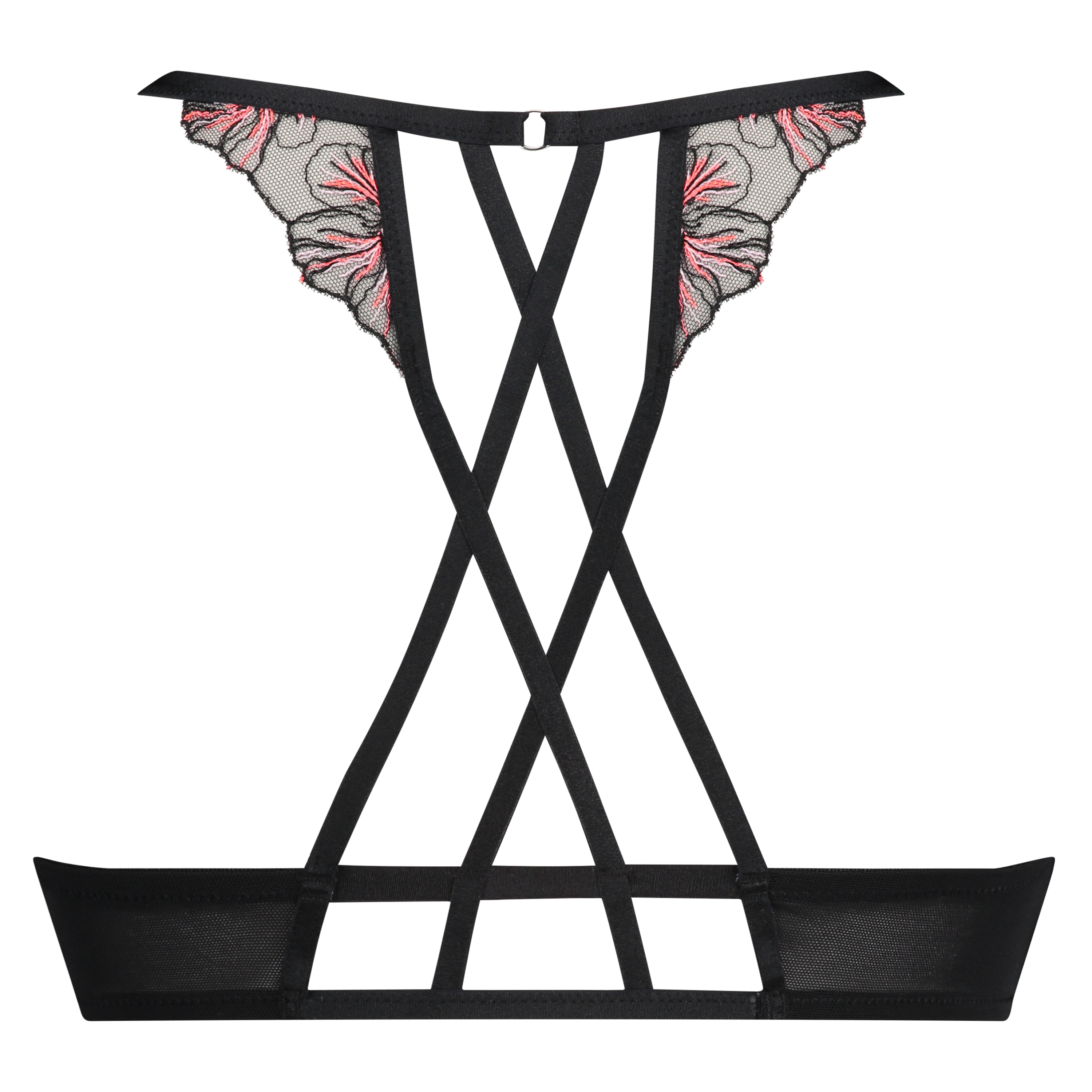 Formpressad bygel-bh med push-up Duckie, Svart, main