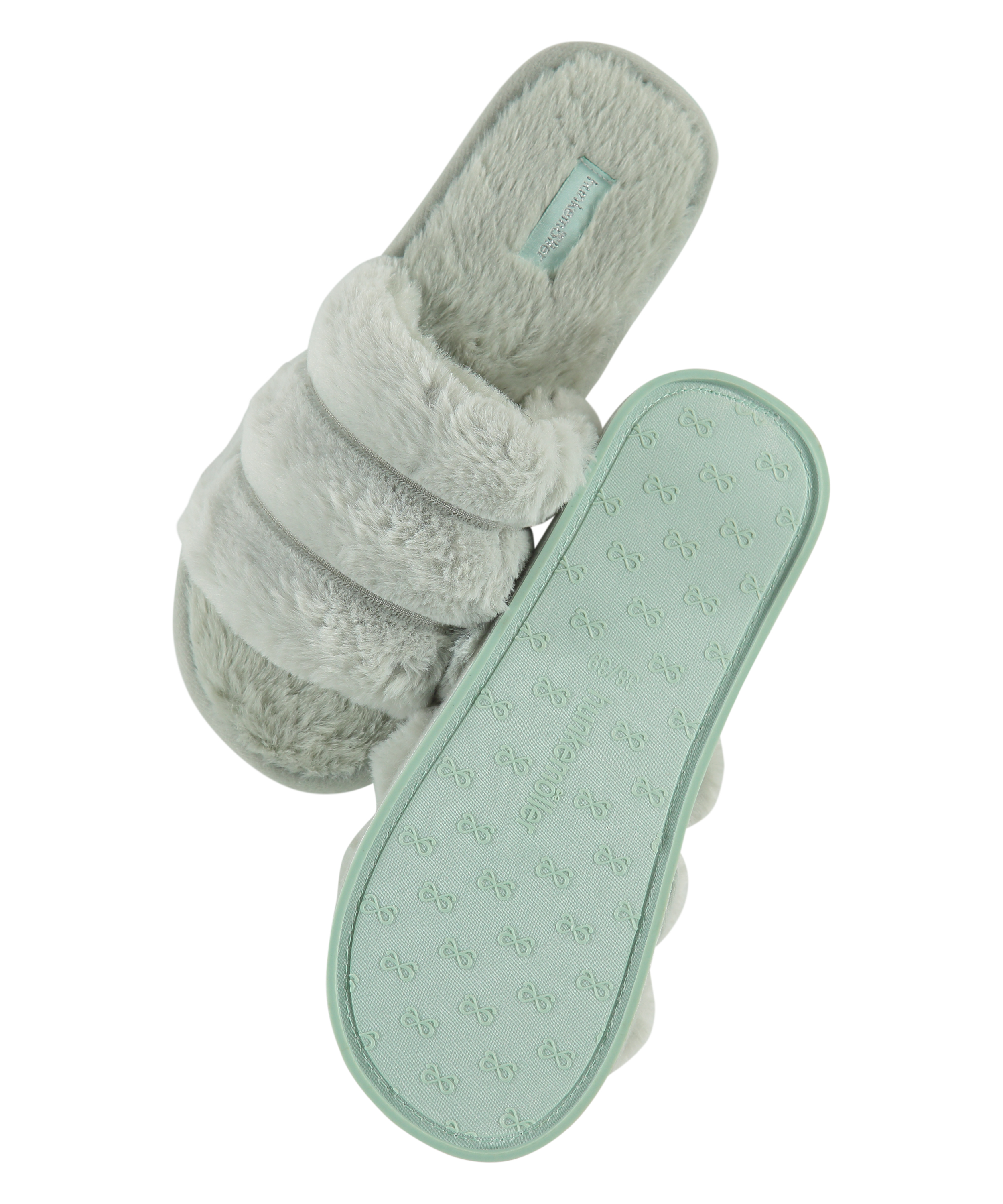 Tofflor Lorena, grön, main