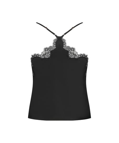 Spetslinne Sophia, Svart