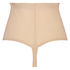 Skulpterade stringtrosa scallop med hög midja - Level 3, Beige