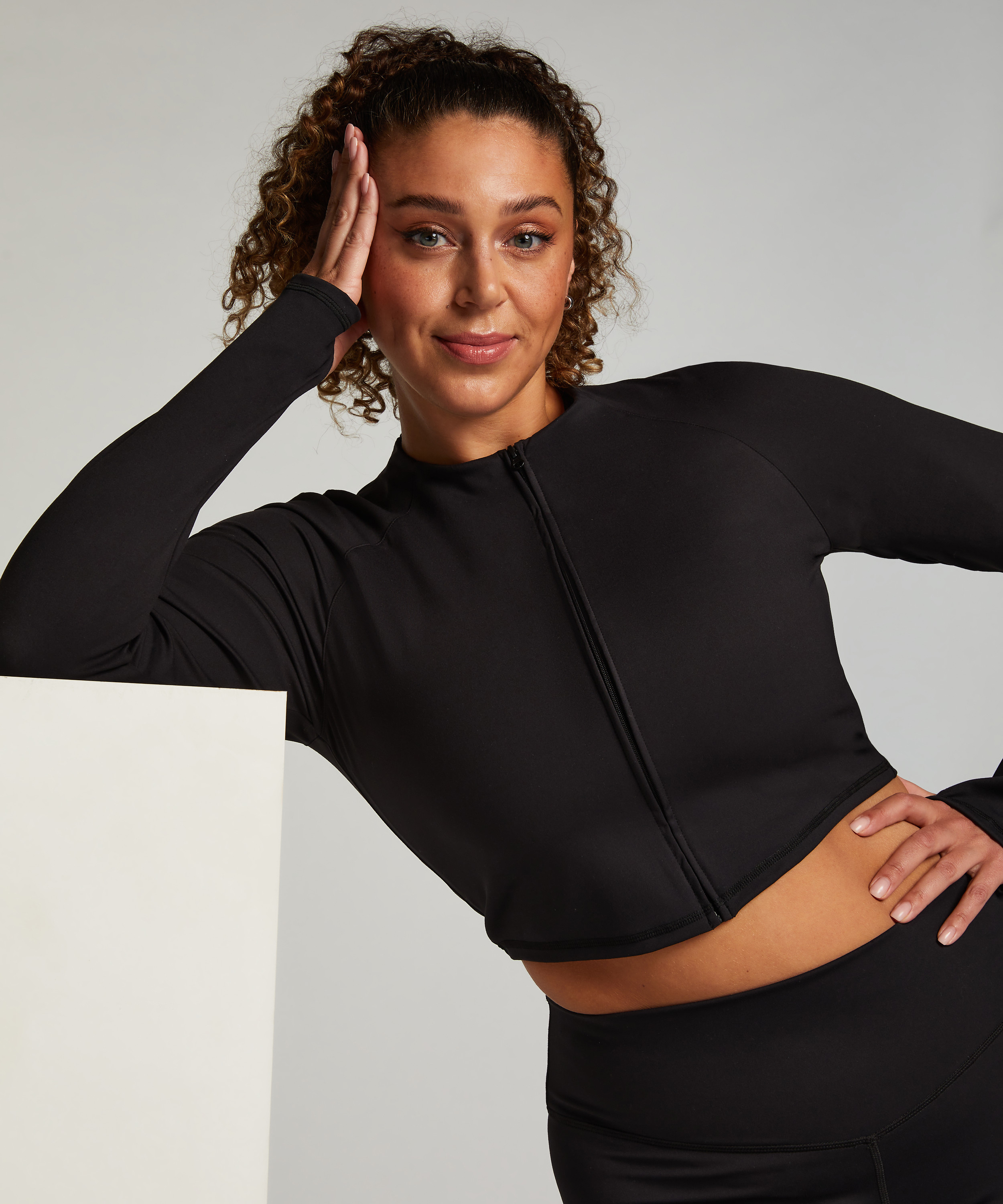 HKMX Sportjacka, Svart, main