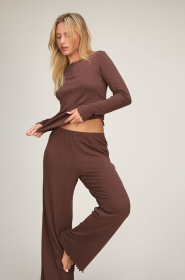 Pyjamasbyxor Loose Pointelle