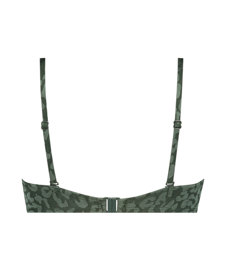 Formpressad bikinitopp med bygel Tonal Leo Storlek E +, Grön