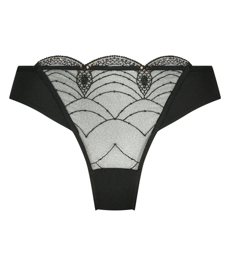 Stringtrosa Ruby, Svart