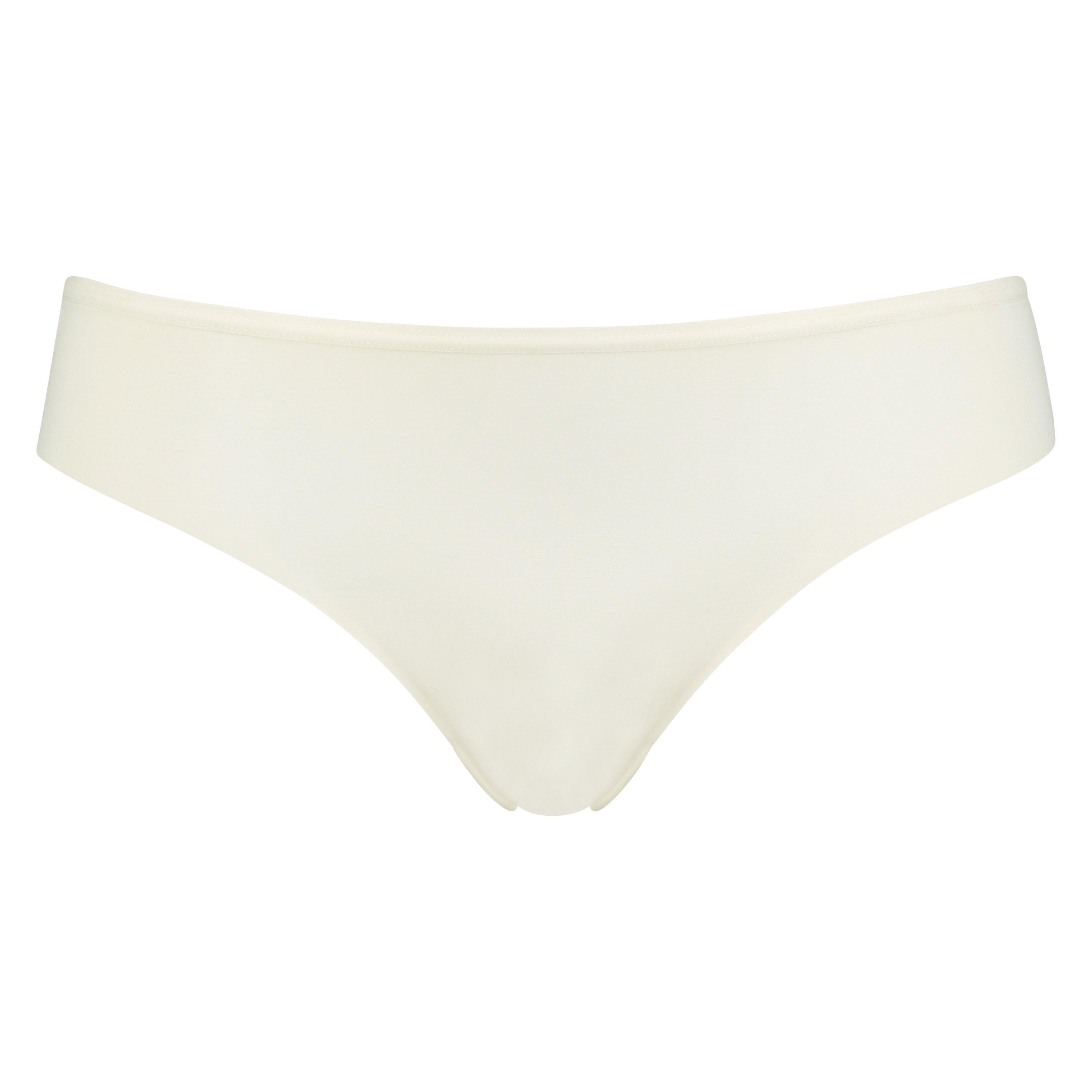 Brazilian-trosa Invisible Lace Back, Vit, main