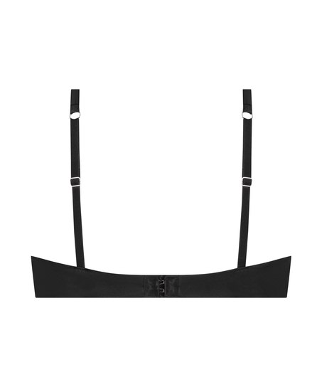 Icke-formpressad bygel-bh Almendra, Svart