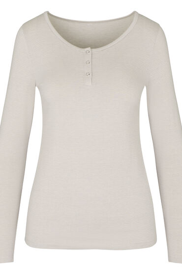 Hunkemöller Pyjamas Topp Thin Stripe dam – bild 3