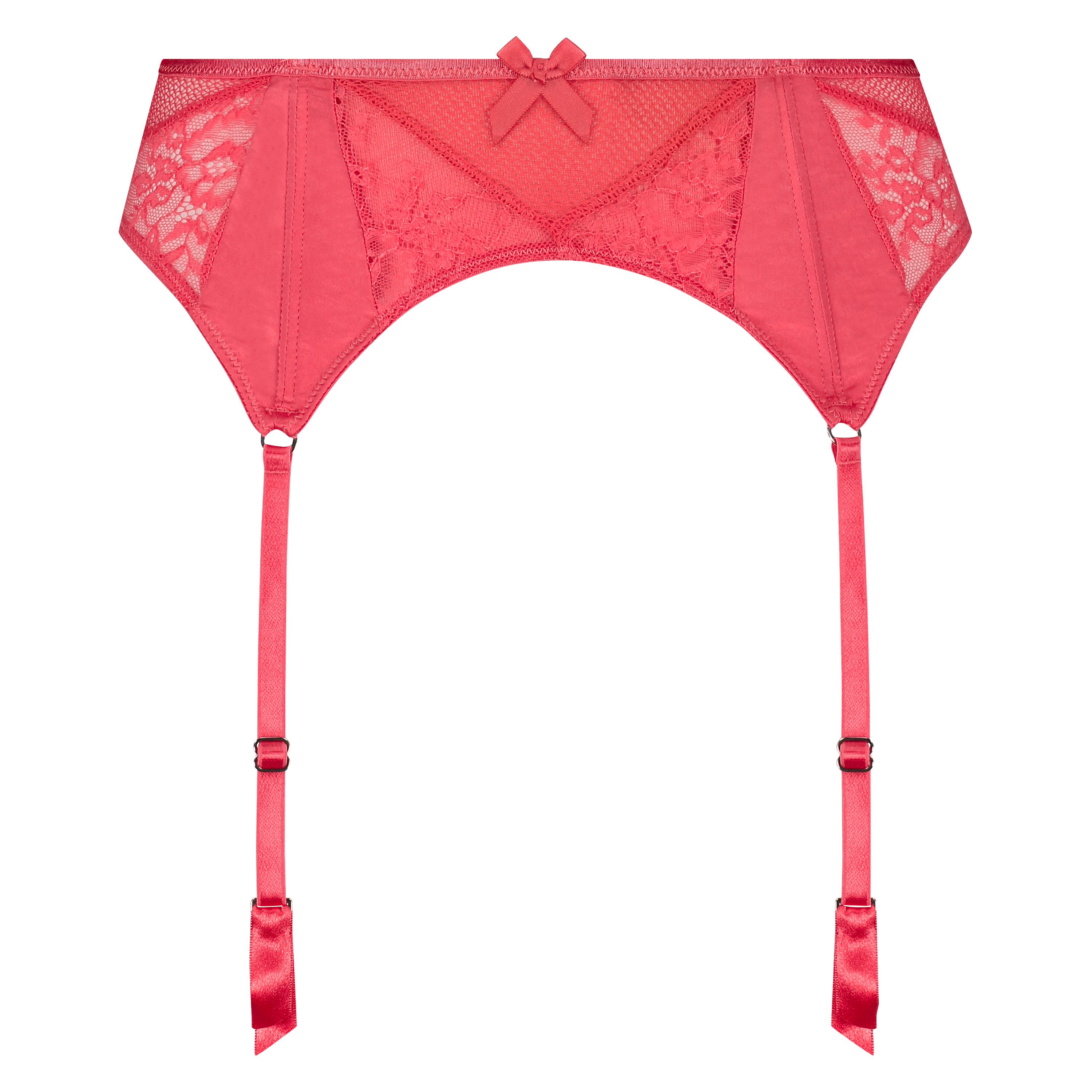 Strumpeband Duckie, Röd, main