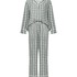 Pyjamasset i twill, Grön