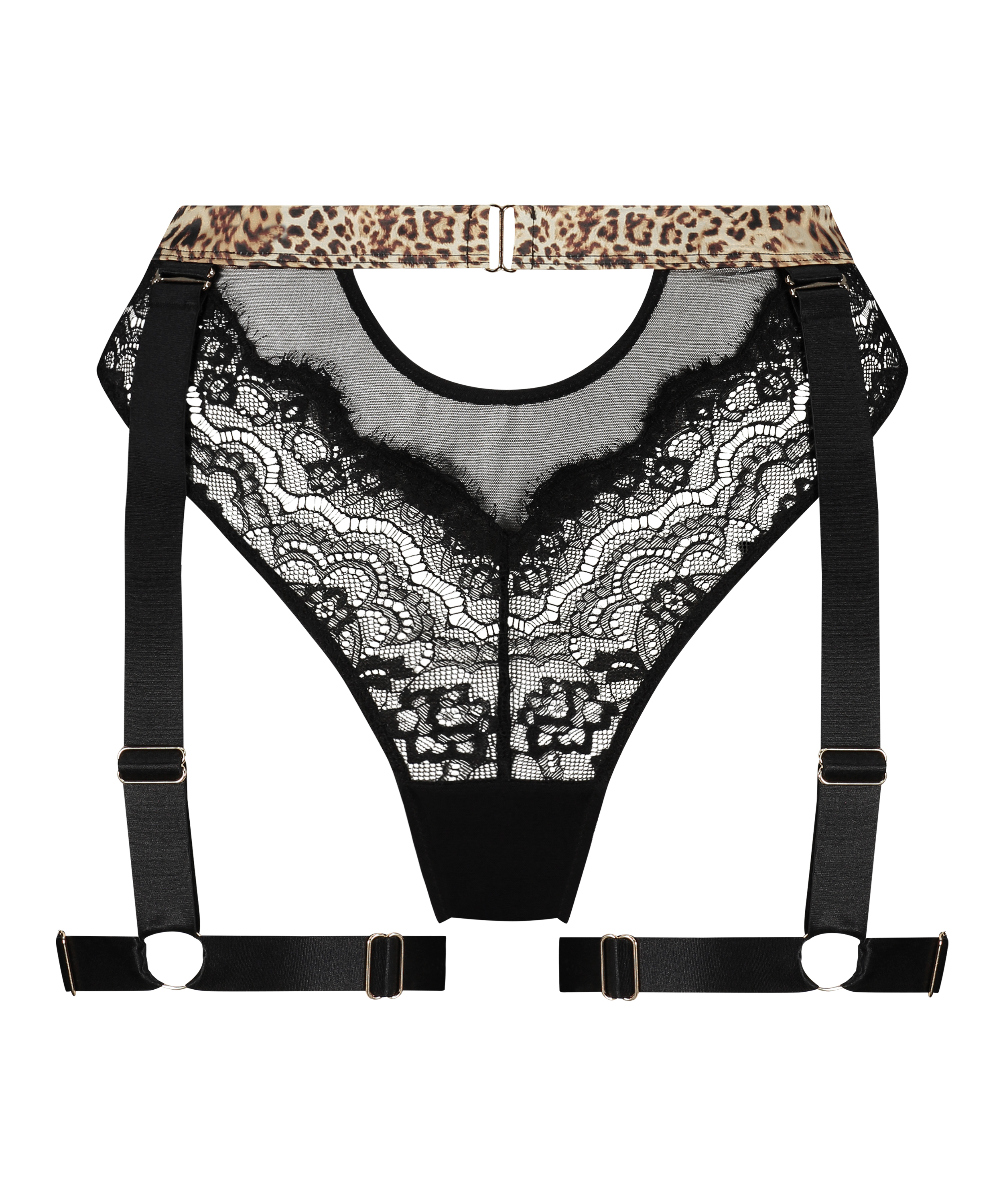 Aurelia hög stringtrosa, Svart, main