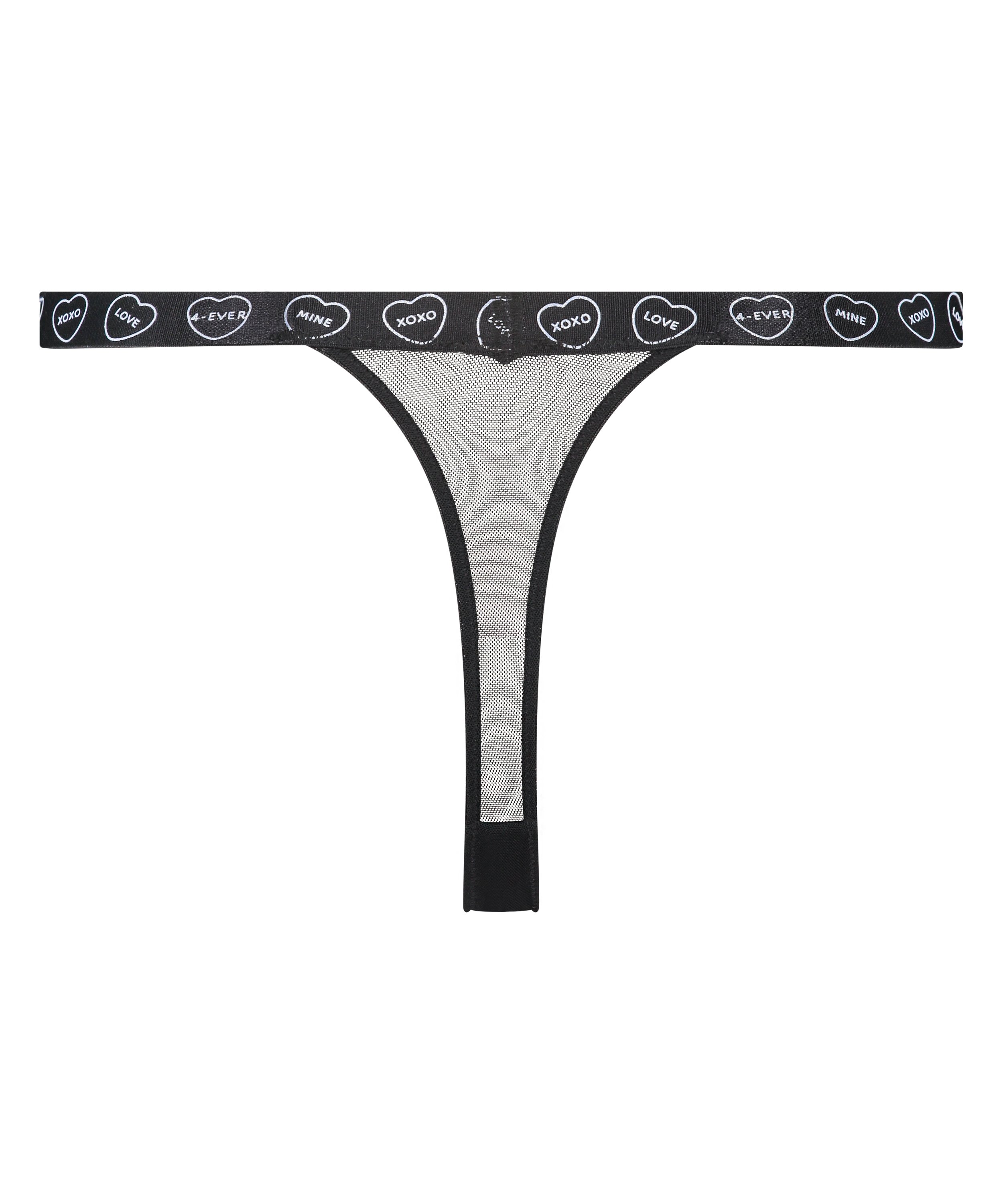 Stringtrosa Kiss, Svart, main