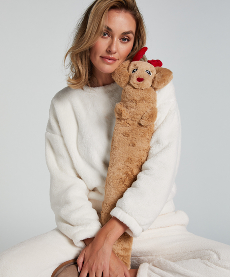 Varmvattenflaska, Beige