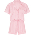 Pyjamasset Satin, Rosa