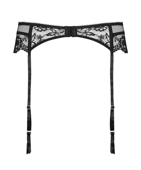 Anna strumpebandshållare, Svart