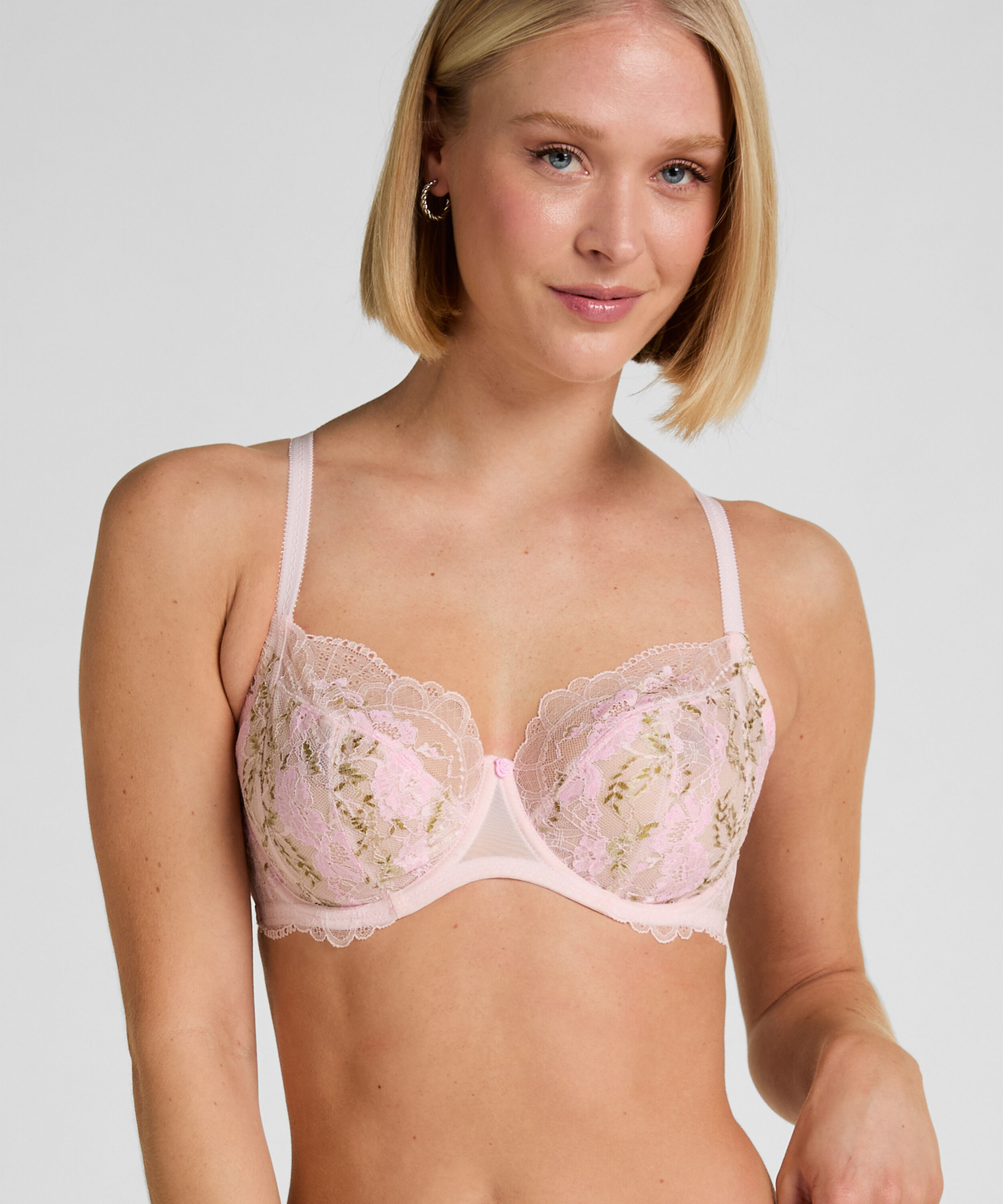 Miri Bygel-BH Utan Vaddning, Rosa