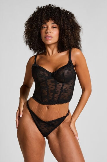 Hunkemöller Stringtrosa Darcy Svart