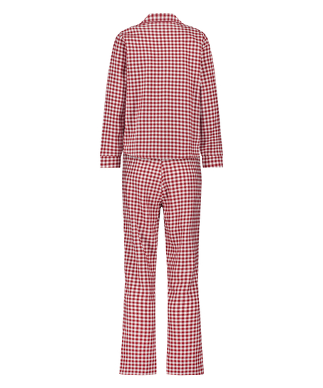 Pyjamasset Flannel, Röd