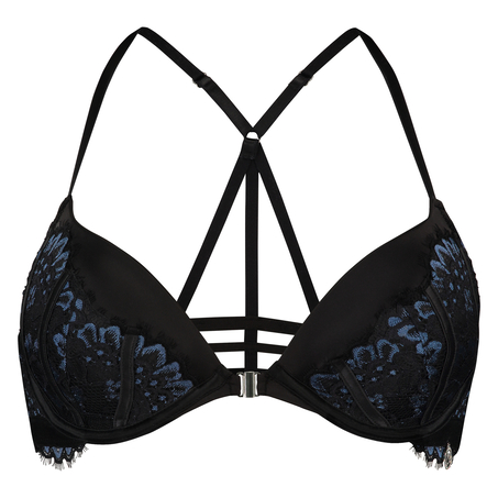 Doutzen Enchanted formpressad bygel-bh med push-up, Svart