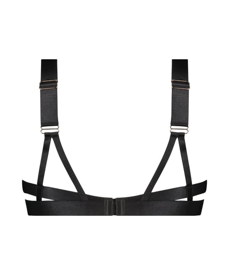 Icke-formpressad BH med bygel Casanova, Svart