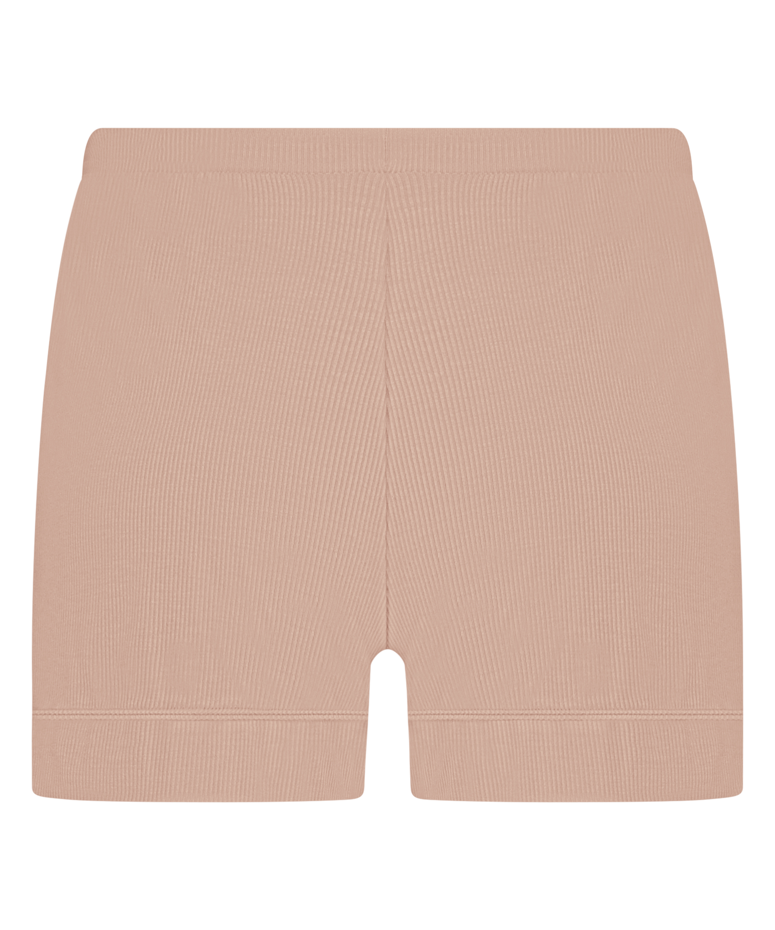Essential-shorts i slätstickad jersey, Beige, main
