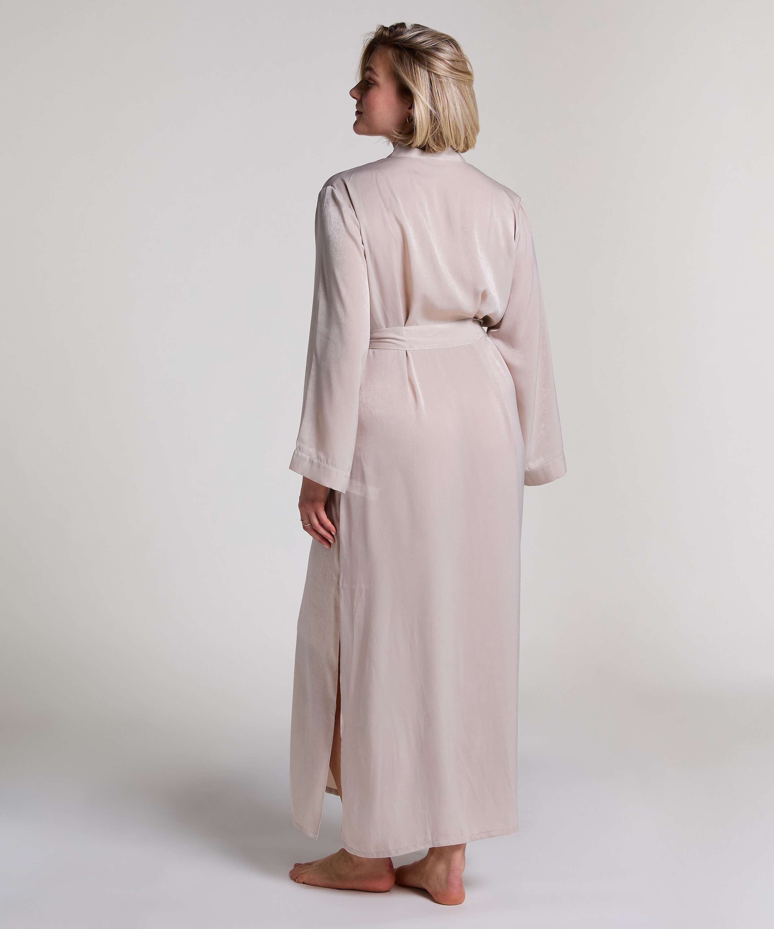 Kimono Satin, Beige, main