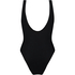 Baddräkt Shaping Crinkle, Svart