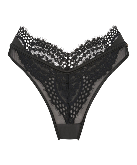 H&ouml;gt skuren braziliantrosa Veronica, Svart