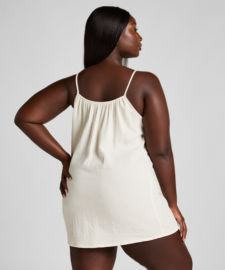 Muslin-underklänning, Vit