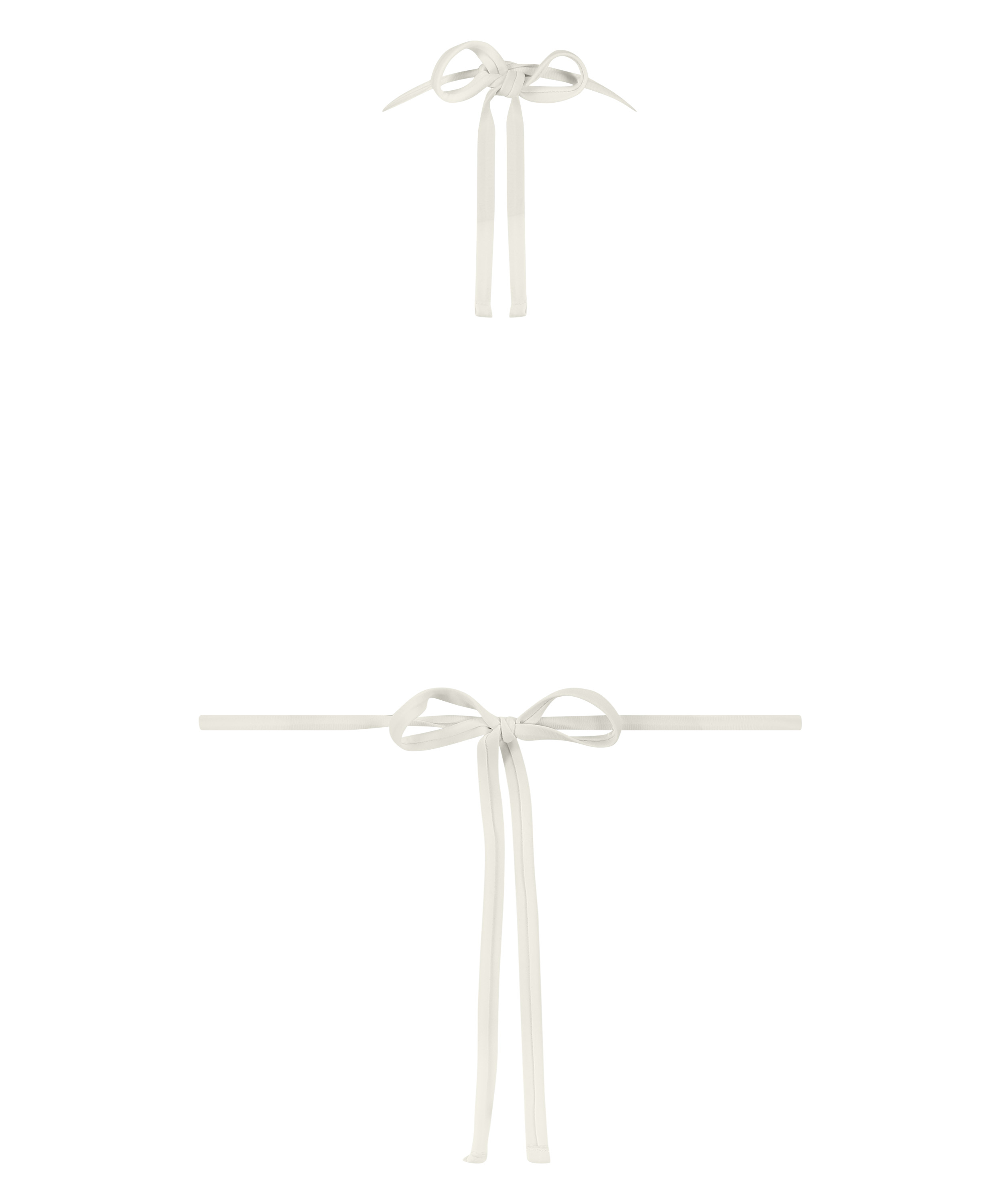 Triangel-bikiniöverdel Maui, Vit, main