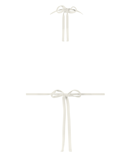 Triangel-bikiniöverdel Maui, Vit