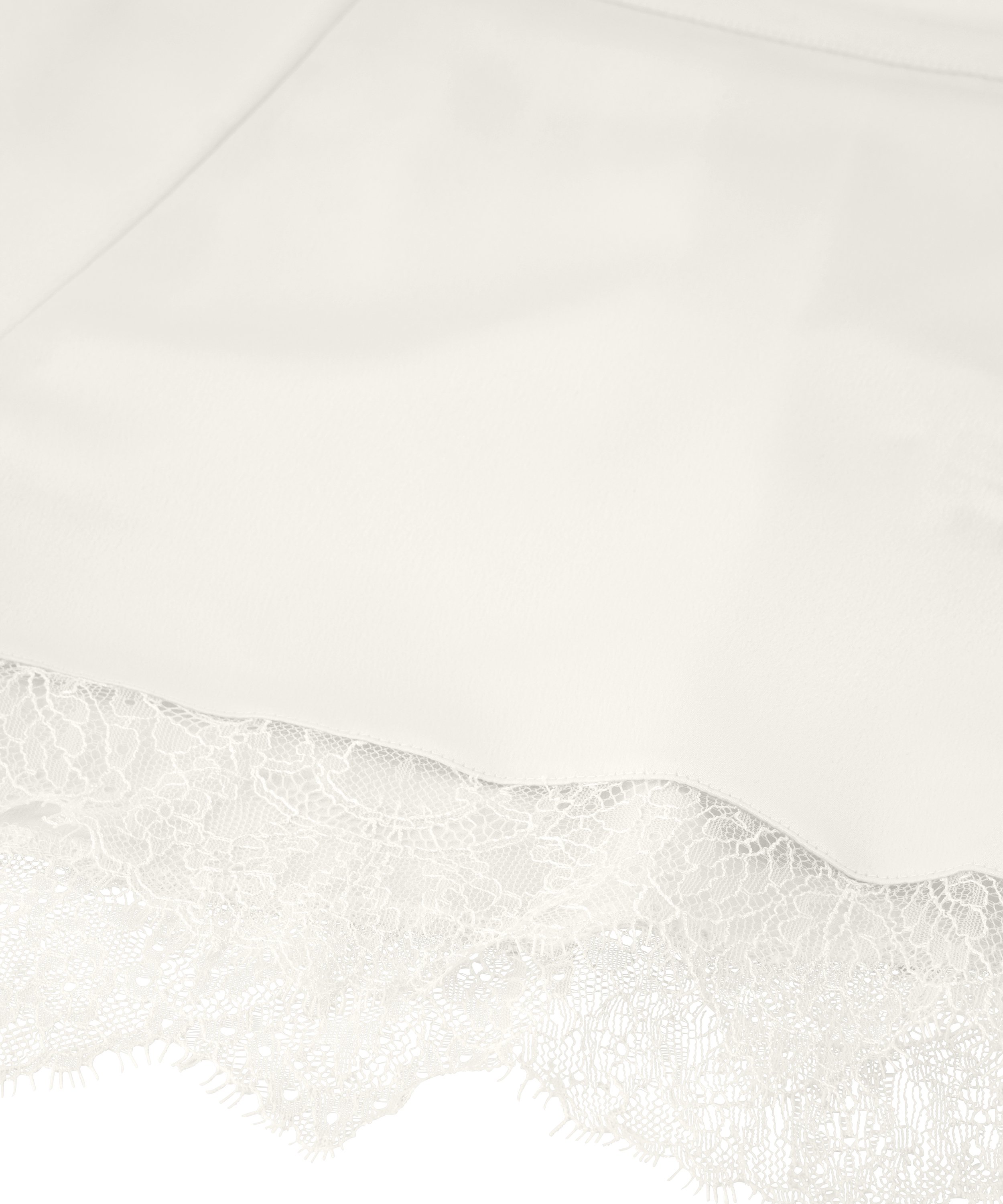 Satinshorts Camille, Vit, main