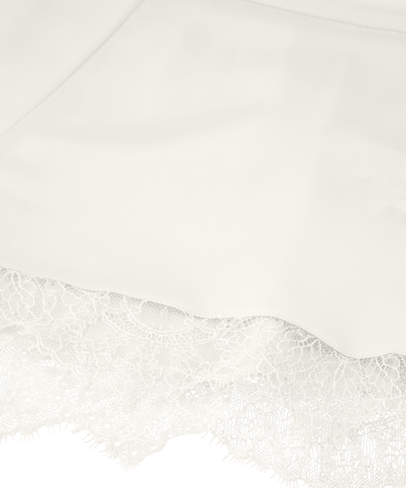 Satinshorts Camille, Vit