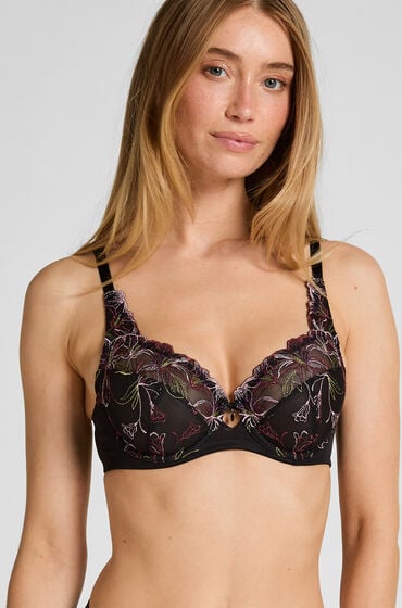 Hunkemöller Icke-formpressad bygel-bh Lily Svart