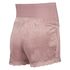 Mammashorts i velour, Rosa