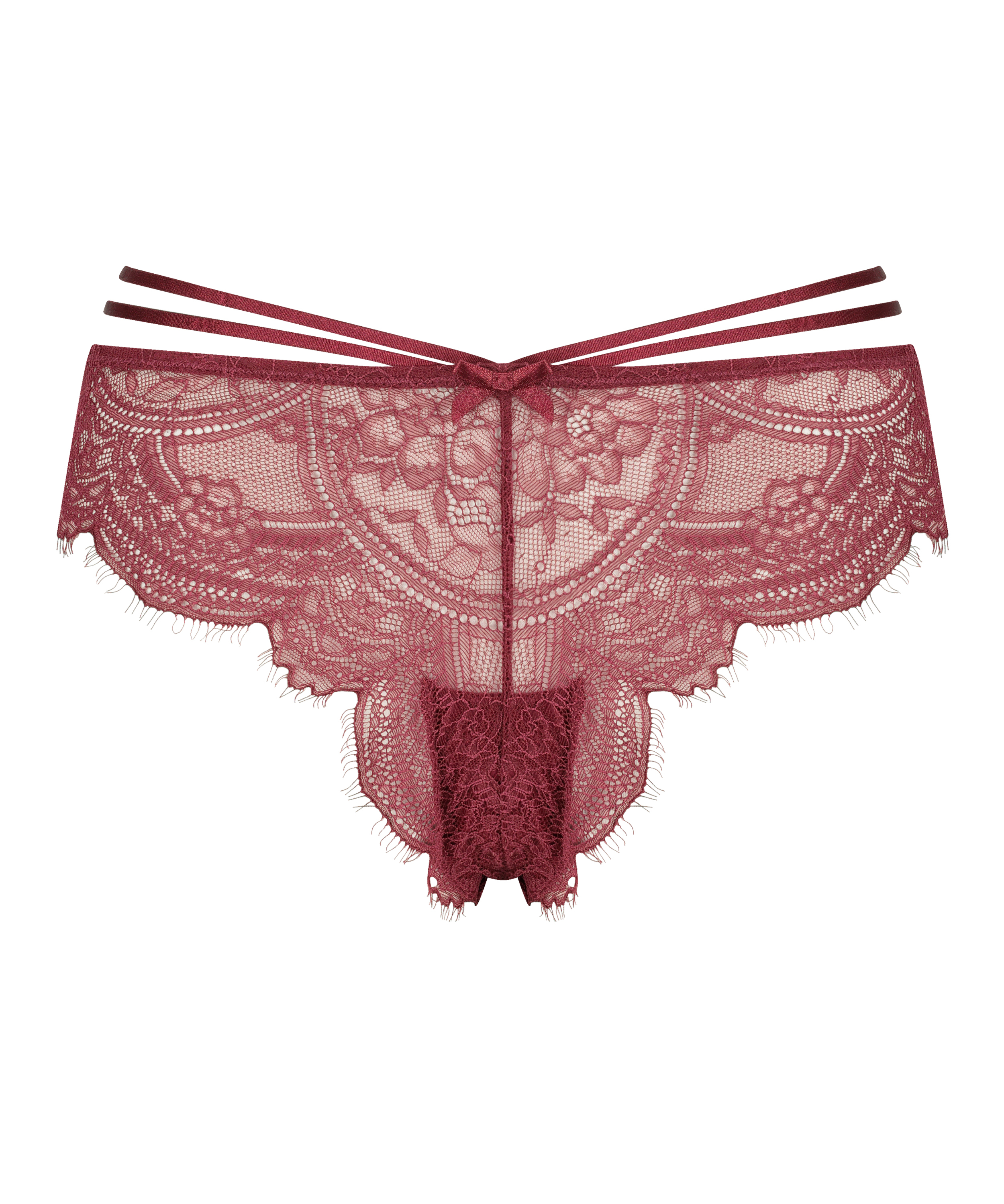 Sian högt skuren braziliantrosa, röd, main